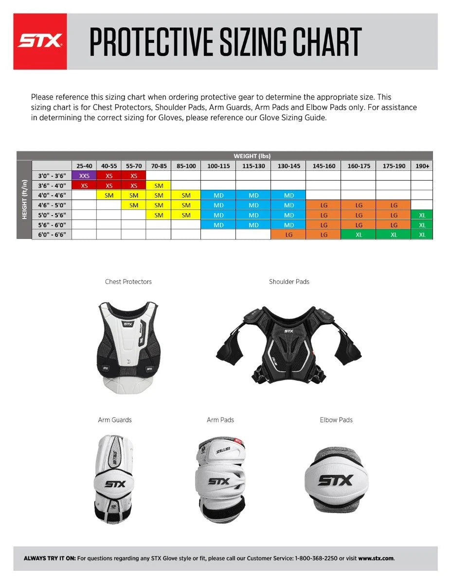 STX Stallion 1K Shoulder Pads