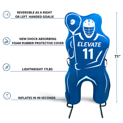 Elevate Lacrosse 11th Man Goalie PRO inflatable