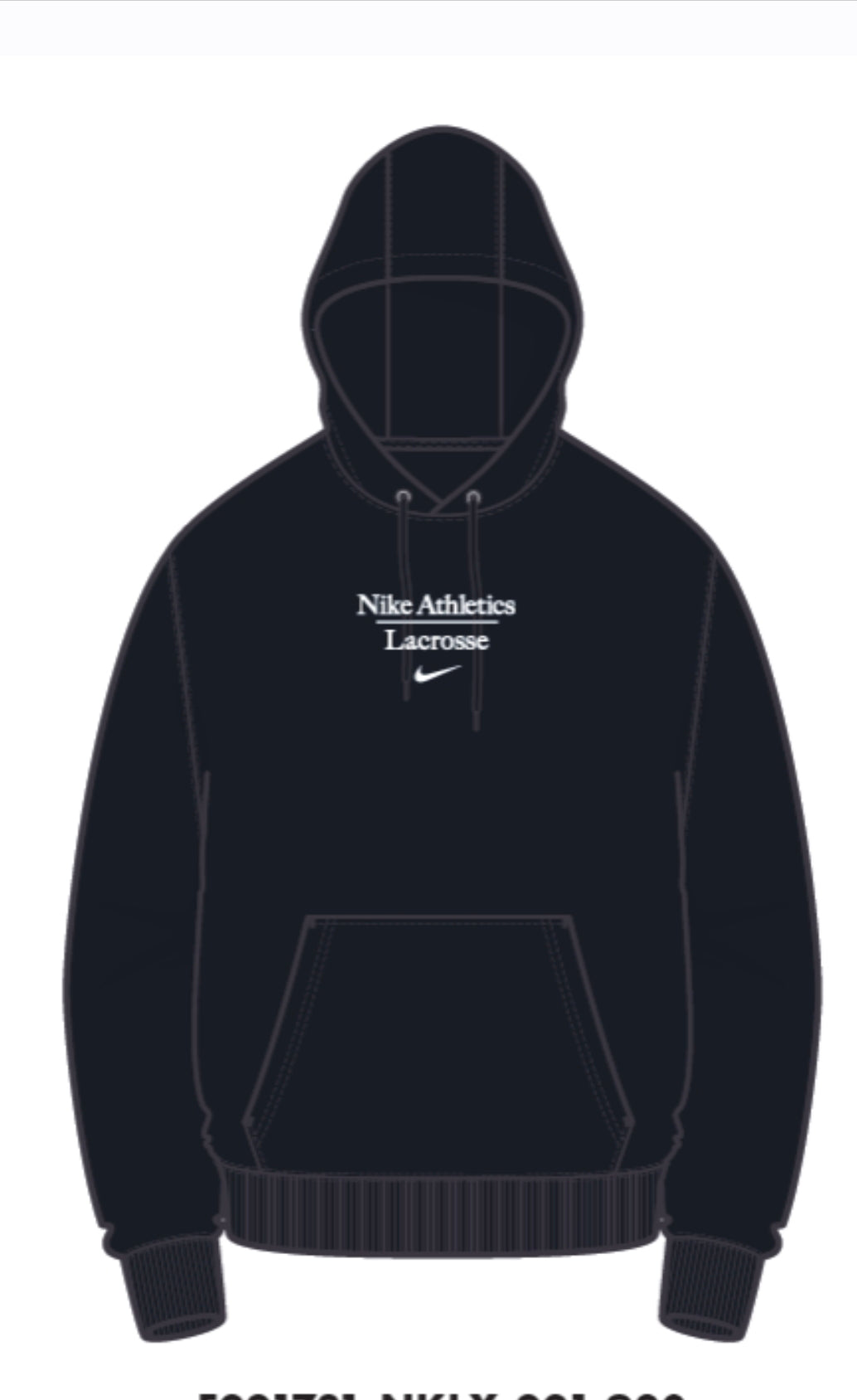 Nike Athletics Lacrosse Hoodies