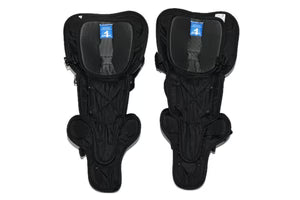 McKenney Ultra Tyke/Novice 3000 Leg Guards 10", Black/White