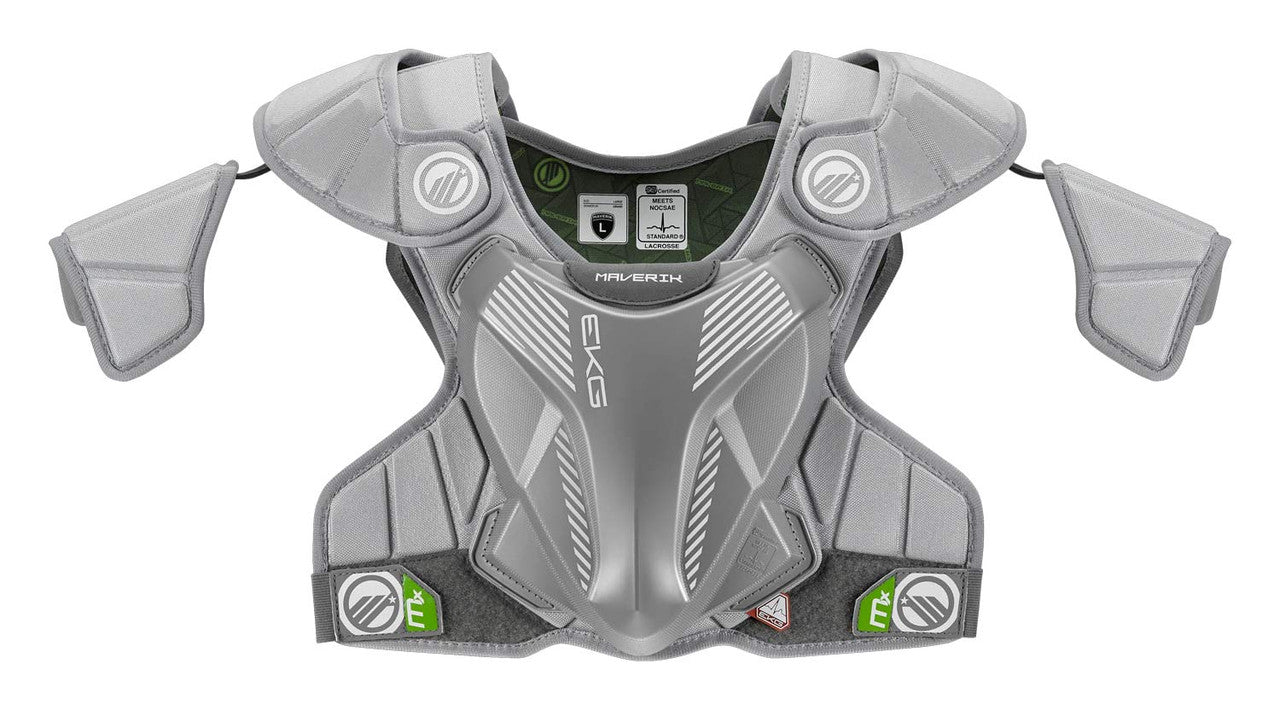Maverik MX EKG Senior Shoulder Pad- Grey